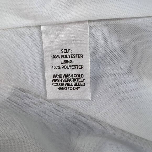 Lulus Dress Women's Large NWT Dream of You Ivory Off-The-Shoulder Mini Shift - Picture 11 of 11